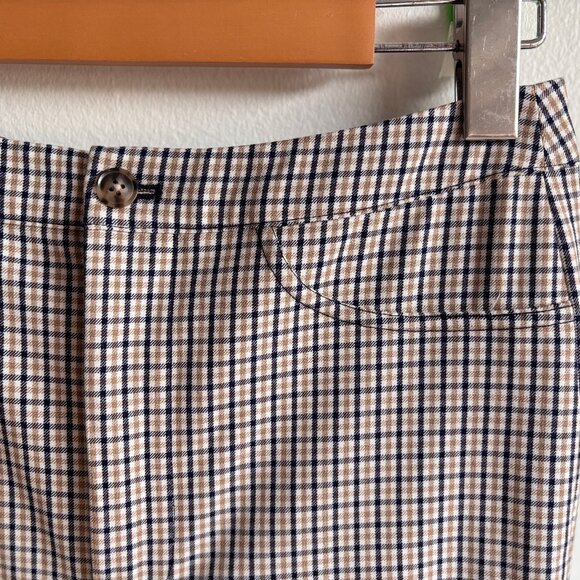 NWOT Sunday Best Freshman Check Slim Leg Pants - Size 4 - Picture 4 of 13